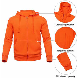 Vente en gros de survêtement personnalisé noir de la meilleure qualité Survêtement XL à capuche en polaire Jogging Ensemble d'hiver respirant à fermeture éclair Prix d'usine - Product Image 4