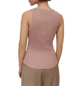 2025 femmes respirant tricoté débardeur confortable courte longueur sans manches gilet pour décontracté été Yoga porter - Product Image 2