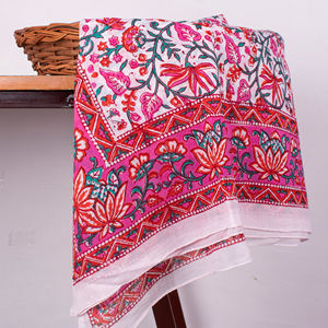 Bufanda Larga de Algodón Estampada para Uso Diario, Suave y Transpirable, Accesorio de Verano y Primavera para Mujer, Ideal para Atuendos Casuales de Oficina - Product Image 4