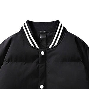 Veste matelassée Varsity pour homme Veste en duvet Vêtements matelassés d'hiver Manteau pour homme Parka Classique Automne Manteau chaud Veste pour homme - Product Image 3