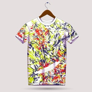 เสื้อยืดกีฬาผู้ชายใหม่แห้งเร็วชุดแบดมินตันฝึกซ้อมของผู้ชายเสื้อแขนสั้นระบายอากาศได้ดี - Product Image 6