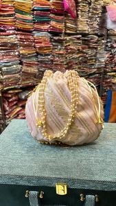 2024 New Arrival Zig Zag Thread <b>Work</b> Tote <b>Bag</b> Fashionable Vintage Style Evening <b>Bag</b> <b>for</b> <b>Women</b> Custom Logo Bridal Wedding <b>Bags</b> - Product Image 5