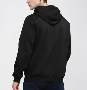 Sweat-shirts pour hommes de qualité supérieure, épais, essentiels, logo personnalisé, molleton lourd, 380 GSM, mélange coton/polyester, coupe classique - Product Image 4