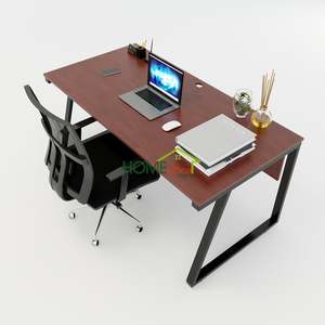HBTH007 Minimalist Trapeze II Concept 160x80 Assembly <b>Desk</b> Dual Stainless Steel for Bedroom/<b>Study</b>/Workspace Office Furniture - Product Image 3