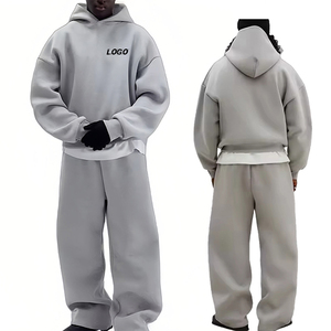 Ensemble de survêtement à capuche unisexe de haute qualité, vêtements décontractés pour l'hiver avec logo personnalisé, col respirant, vente en ligne au Pakistan - Product Image 2
