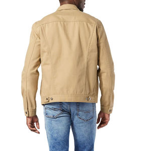 Chaqueta vaquera personalizada algodón de alta calidad abrigo vaquero abotonado logotipo personalizado precio de fábrica al por mayor - Product Image 3