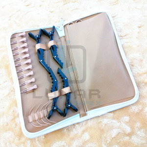 ชุดคีมต่อผมแบบคลิปเดียวชุดเครื่องมือพร้อมลูกปัดสีเบจ - Product Image 4