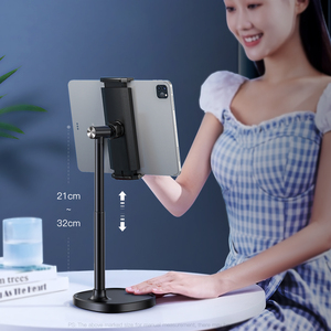 Jopree X66 nhôm làm mát hỗ trợ máy tính bảng di động đứng chủ phổ Tablet núi lười biếng đứng có thể điều chỉnh - Product Image 2