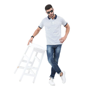 เสื้อยืดโปโลชายสไตล์ลำลอง,เสื้อสีเลือกลายได้ตามต้องการดีไซน์ใหม่ - Product Image 5