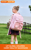 SUN EIGHT Sac à dos Ita Bag de style coréen pour filles et adolescentes, sac à dos imperméable pour l'école primaire, modèle 8652