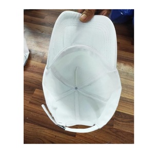 Gorras de béisbol deportivas de moda ajustables con logotipo personalizado Unisex de algodón blanco de alta calidad para exteriores - Product Image 5