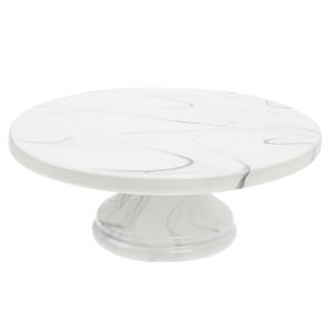 Soporte de pastel de metal con tapa de mármol para decoración del banquete de boda - Product Image 2