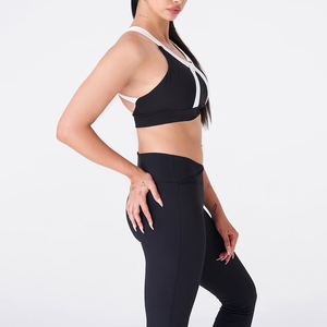 Nueva ropa deportiva personalizada Yoga para mujer, gimnasio, ropa de entrenamiento, conjuntos de Yoga, precio barato, conjuntos de Yoga para mujer, conjunto de cintura elástica - Product Image 2