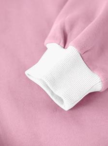 Sudadera Holgada Unisex con Cuello en V, Bordado 3D, Estilo Informal, para Invierno, con Dobladillo y Puños Acanalados, Estilo Urbano - Product Image 4