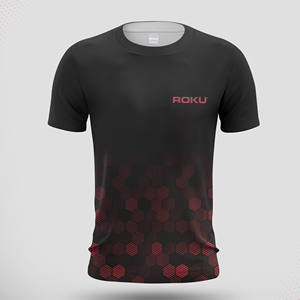 Camisetas de entrenamiento de gimnasio de secado rápido transpirables para hombre con logotipo personalizado Fabricante de ropa de fitness OEM - Product Image 1