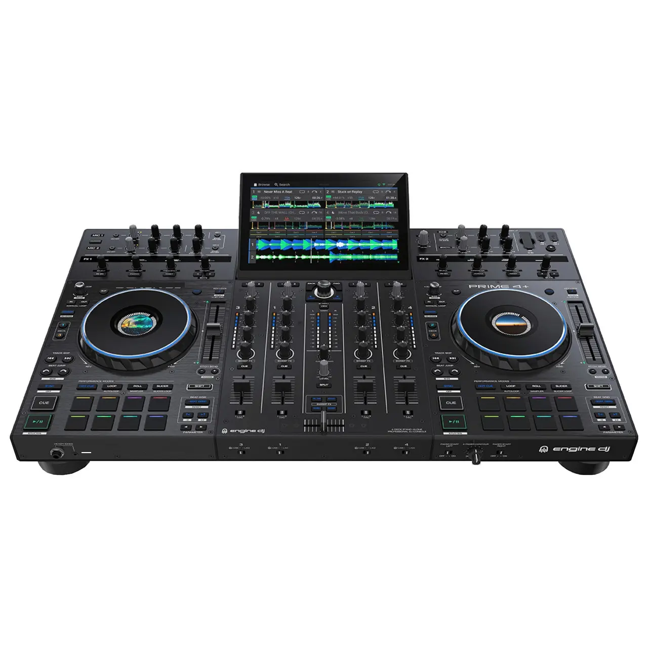 Новый топ продаж DJ PRIME 4 + 4-палубный автономный диджейский контроллер