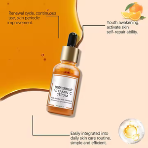 Suero Facial Vegano Líquido Hidratante y Calmante con Vitamina C, Aceite de Jojoba, Vitamina <span class=keywords><strong>E</strong></span> y <span class=keywords><strong>Aloe</strong></span> <span class=keywords><strong>Vera</strong></span> para Aclarar la Piel - Product Image 5