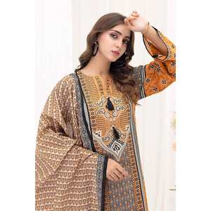 Traje de 3 Piezas sin Costuras para Mujer, Color Marrón - Product Image 2