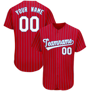 Uniforme de Béisbol Juvenil de diseño de lujo, logotipo personalizado, Jersey de punto transpirable, uso de softbol, patrón en blanco - Product Image 2