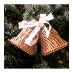 Top Vente en gros au Vietnam Fournir une décoration de Noël en rotin-Cloche en rotin, homme en rotin, anneau en rotin, arbre avec type coloré - Product Image 1