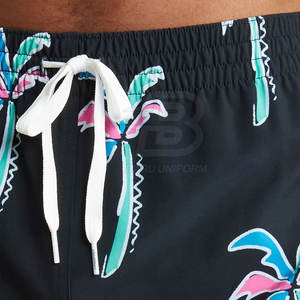 Pantalones Cortos de Playa para Hombre, Diseño Moderno, Casuales, Estampado Sólido, Ropa Deportiva de Secado Rápido, Elásticos, Precio al por Mayor, Personalizables - Product Image 6