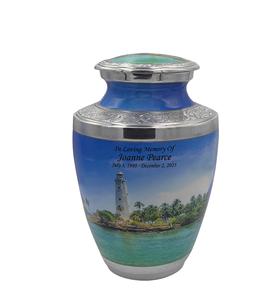 โกศเพลิงศพมนุษย์ไฟโคมพร้อมถุงกํามะหยี่และการปรับแต่งส่วนบุคคล - หลายขนาด (ส่วนบุคคลขนาดใหญ่) - Product Image 1