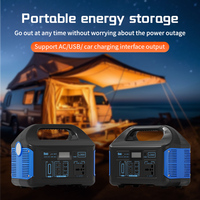 Eg010Li 500W ODM/OEM penyimpanan tenaga surya mobil AC DC PV Panel Input isi ulang Lithium Camping multi-fungsi kotak Power Statition