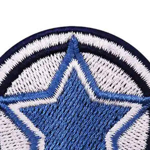 Insignias Deportivas Bordadas a Máquina Personalizadas Profesionales OEM, Parches de Tela de Sarga Duraderos para Coser, Insignias Bordadas a Máquina - Product Image 6