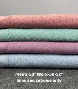 Majisa elegante rayón Lucknowi Chikan Kurta tela transpirable estiramiento ecológico ropa compras a granel diseños étnicos - Product Image 4