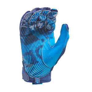 Gants de football américain pour jeunes, prix d'usine, vente chaude, gants de football personnalisés pour receveur, gants de course - Product Image 4
