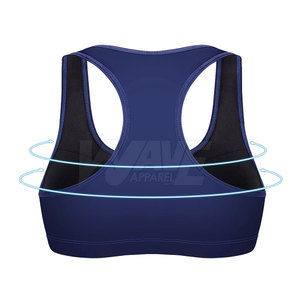 Precio al por mayor Sujetador deportivo transpirable Hecho Pakistán Mejor calidad Mujeres Sujetador deportivo para entrenamiento de gimnasia - Product Image 2