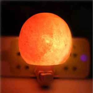 Mini Natural Crystal Pink Himalayan Salt Wall <b>Lamp</b> Hand-Carved Air Purifying Home Decoration Craft Anwar - Product Image 2