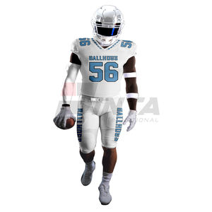 Camisetas de fútbol americano asequibles con pantalones, diseño personalizado para equipos de jóvenes o adultos, Camiseta y pantalón de fútbol americano OEM - Product Image 5