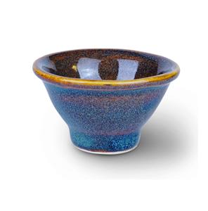 Bols en céramique plaqués assiettes avec personnalisation ustensiles de cuisine et vaisselle faits à la main finis brillants - Product Image 3