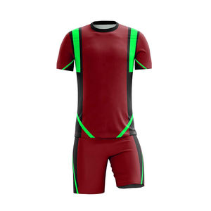 Conjunto de uniforme de fútbol 100% algodón y poliéster transpirable, ropa de verano, sublimación, precio al por mayor, 2022 - Product Image 4