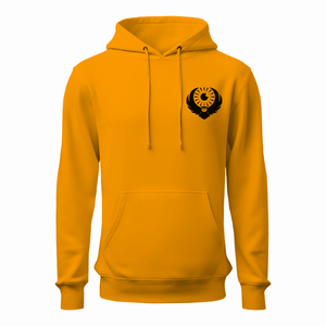 Custom Logo Printed 350gsm <b>Fleece</b> Regular Fit Pullover Hoodie Winter Embroidered Solid Pattern 100% Cotton <b>Jacket</b> for Men - Product Image 4