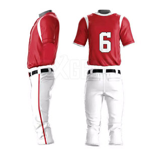 Uniforme de béisbol de equipo hecho de poliéster 100% con Jersey y pantalón cómodos disponibles a precio duradero - Product Image 2