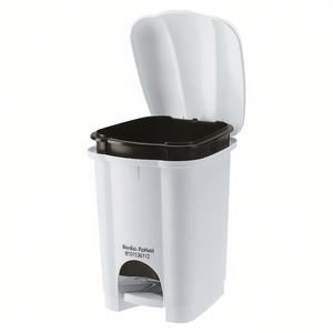 Carolina White Pedal-<b>Lid</b> Kitchen Waste <b>Bin</b> 6L Capacity Model 8101536112 - Product Image 2