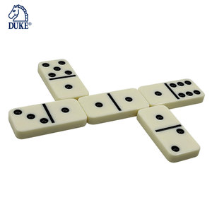 D6 5008 Juego de azulejos de dominó con caja de tapa estilo dominó única para entretenimiento - Product Image 4