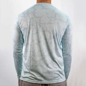 บริการพิมพ์โลโก้ดิจิทัลแบบกำหนดเอง 50 ชิ้น ระบายอากาศได้ดี กันน้ำ แห้งเร็ว ออกแบบเองตามสั่ง ผลิตตามความต้องการ เสื้อผ้าผู้ชายสำหรับออกกำลังกาย พิมพ์ลายแบบซับลิเมชั่น - Product Image 2