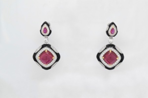Brilliant Zircon Luxury Stud <b>Earrings</b>-Trendy Rhodium Plated Gift - Product Image 5