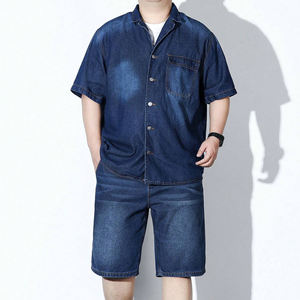 Vente en gros Short en jean d'été Pantalon décontracté pour l'extérieur Streetwear Short en jean slim pour hommes Matériau solide - Product Image 4