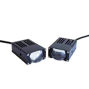 Foco de Conducción LED <span class=keywords><strong>para</strong></span> Motocicleta de 25W DC9~32V, <span class=keywords><strong>Proyector</strong></span> con <span class=keywords><strong>Lupa</strong></span> de 3 Colores, Luces <span class=keywords><strong>para</strong></span> Coches Todoterreno 4x4, Bombilla Antiniebla LED - Product Image 1