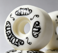 Roues de skateboard Foxen 52x32mm 95A SHR en PU à rebond élevé, lot de 4, logo personnalisé, roues de skateboard de rue pour skateboard double kick