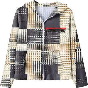 Sweat-shirts pour homme, sweat-shirts à capuche en coton mélangé thermique de base avec fermeture éclair, logo personnalisé, sweat-shirts décontractés pour la course à pied et le sport - Product Image 2