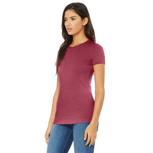 Fabricante de camisetas de ropa personalizadas de algodón de alta calidad liso en blanco camisetas de talla grande mujeres deportes de verano de secado rápido transpirable - Product Image 2