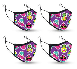 Nuevo diseño impreso máscara de cubierta facial para hombres mujer protección solar al aire libre lavable reutilizable respetuoso con el medio ambiente máscara facial ajustable - Product Image 2
