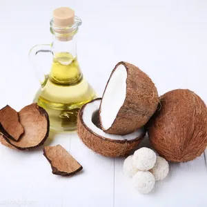 Precio de fábrica Aceite de coco orgánico para cocinar Aromaterapia Masaje relajante Aceites esenciales Cuidado de la piel del cabello Aceite de coco facial - Product Image 4