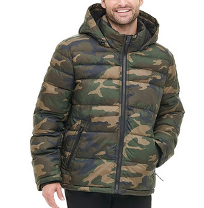 Vestes à bulles de vent pour hommes avec poches intérieures Veste bouffante à fermeture éclair personnalisée téléchargée par Dress Sports - Product Image 5