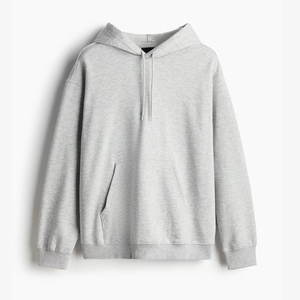 Sudadera con capucha de mezcla de algodón 100% informal de invierno para hombre, sudadera informal con estampado Digital y diseño bordado lavado en la calle - Product Image 4